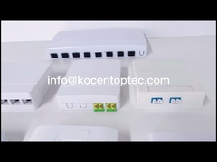 Настенная оптоволоконная лицевая панель, розетка, 1 порт, 2 порта, 4 порта, 8 портов