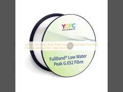 G652D Низкий пик воды Однорежимный оптоволокно Ядро голых волокон для сборки оптических волокон кабеля