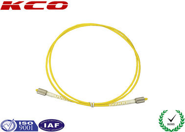 D4 DIN MU E2K MTRJ Single mode Fiber Optic Patch Cord / SM MM Patch Cable