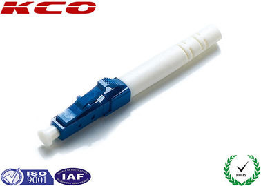 LC/UPC Fiber Connector Housing Single Mode Simplex For 2.0 3.0 Fiber Patch Cables