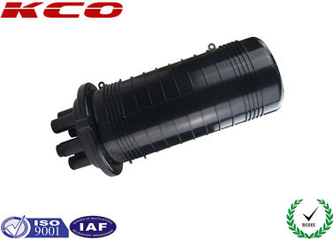 Big Fibre Optic Splice Enclosure , Fibre Optic Splice Box 24 48 72 96 Cores Vertical 3 in 3 out