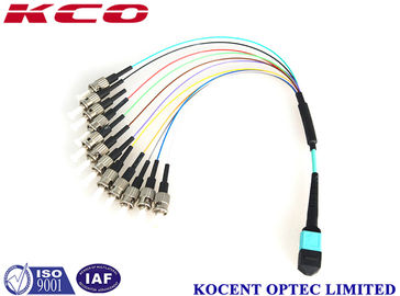 0.35dB 60dB OM3 OM4 MPO MTP Patch Cord MPO Fiber Optic Patch Cord for 10G 40G 100G 200G Networks