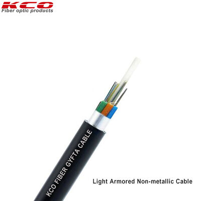 12fo 24fo 48fo 96fo Multimode OM3 10G Outdoor Light-weight Optical Fiber GYFTA Underground Cable