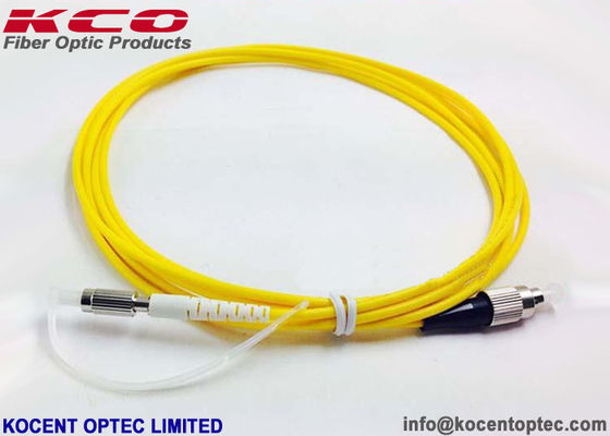 Single Mode Fiber Optic Patch Cord with DIN/PC Connector and Simplex/Duplex Configuration for Reliable Data Transmission