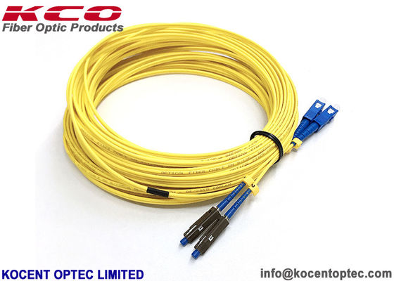 Low Insertion Loss 0.2dB Fiber Optic Patch Cord with 50dB Return Loss for High-Speed Data Communications