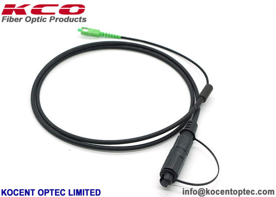Weather Resistant OptiTap Connector FTTA Fiber Optic Patch Cord with Multiple Core Options for Telecommunication Networks