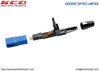 60mm Length UPC SC Fiber Optic Connector FTTH GPON KCO-SCU-6001