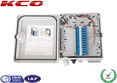 Водоустойчивое закрытие Фо ОДФ терминальной коробки 12 оптического волокна для кабелей ФТТБ