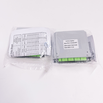 LGX Type Fiber Optical Splitter Box 1x8 1:8 Single Mode SM G657A SC/APC Connector