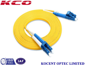 SM Mono-mode Duplex LC/UPC-LC/UPC 2,0mm Fiber Optic Patch Cord PVC LSZH