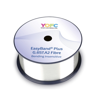 YOFC G657A2 EasyBand Plus Нечувствительный к изгибу однорежимный волокнистый ядропрокатный оптоволокно