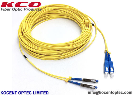 ПВХ LSZH TPU Fiber Patch Cords MU UPC APC Optical Jumpers SM G657A1 Дуплексный симплекс