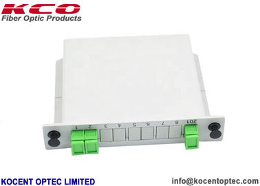 1x2 LGX Type Fiber Optic Splitter 1*2 SC/APC Connector For FTTH FTTA Distribution Box