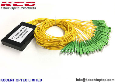 1: 32 ABS Модульная коробка Тип PLC оптический разделитель 1x32 1*32 2,0 мм SM G657A