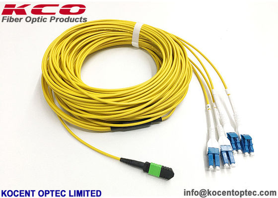 8fo 12fo 24fo 3.0mm OS1 OS2 MPO MTP Patch Cord LSZH MPO Fiber Patch Cord
