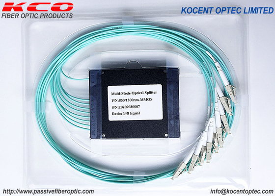 MM OM2 OM3 OM4 Волоконно-оптический мультимодный разделитель 1*8 1*4 1*16 1*2 ABS Box Type